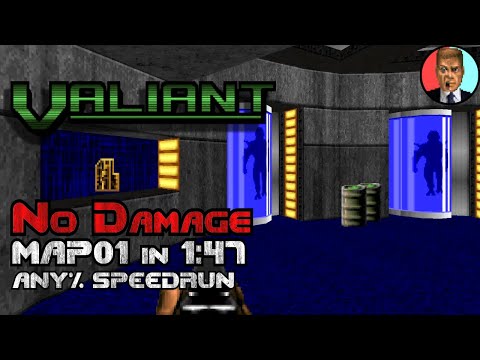 [World Record] No Damage Speedrun of Valiant Map 01 in 1:47