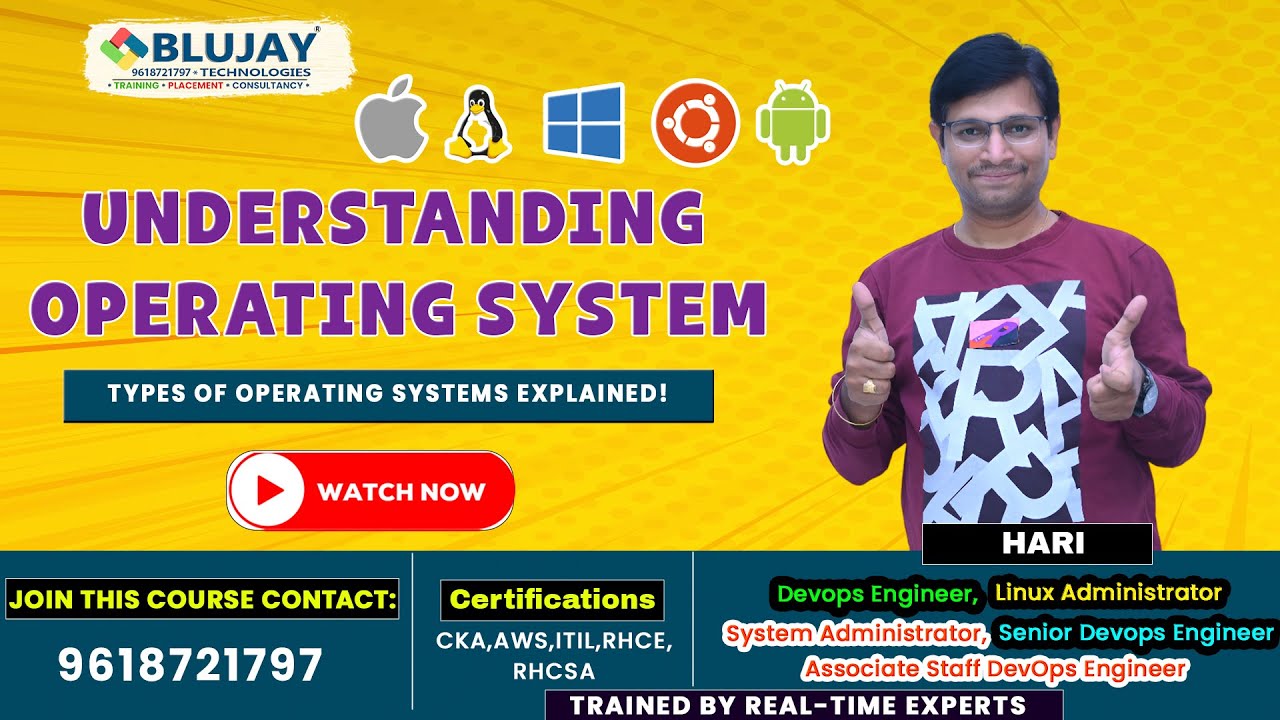 Understanding Operating Systems | Types of OS Explained for Beginners to Advanced 🚀