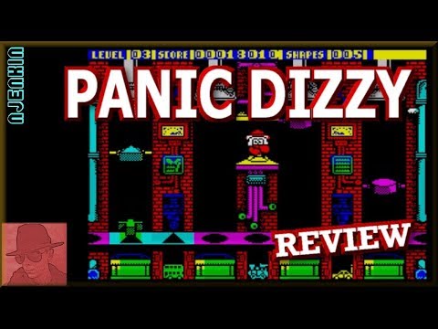 Panic Dizzy - on the ZX Spectrum 48K !! with Commentary