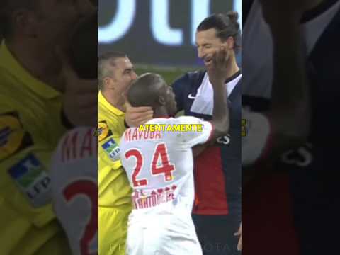 The only player who challenged Zlatan Ibrahimović. #ibrahimovic #zlatan #mavuba #football