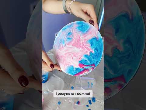 Набор для флюид-арта, творческий набор для детей и взрослых (палитра пламя) - фото 1 - id-p2678885536