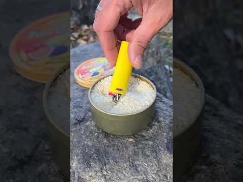 Pokazuję umiejętności upraszczania przetrwania na łonie natury #na zewnątrz #przetrwanie #las #biwakowanie