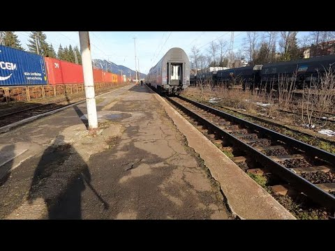 Plecarea trenului 3023 din Predeal