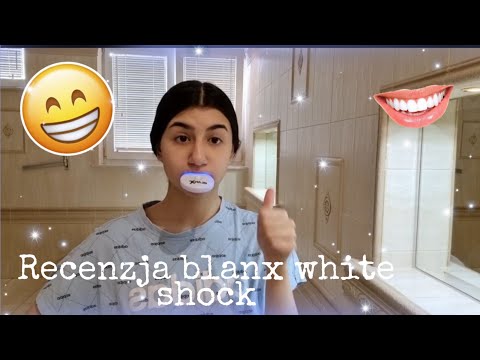 Recenzja Blanx white shock 🪥🦷Czy naprawdę wybiela zęby jestem w Szoku!!