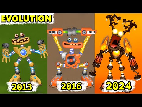 All Wubbox Evolution (My Singing Monsters)