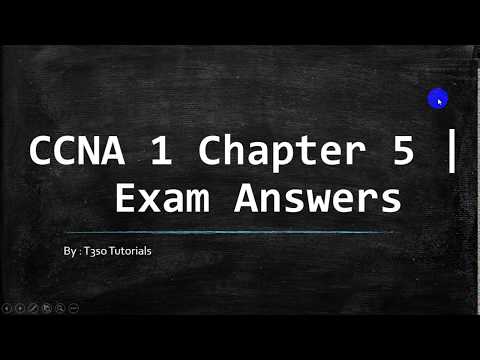 Cisco CCNA 1 v5 | Chapter 5 Ethernet | Exam Questions & Answers