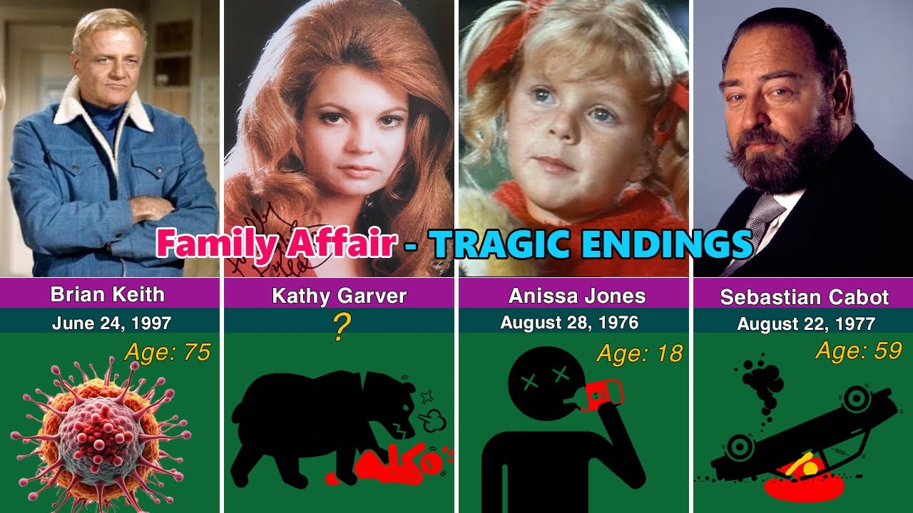 How the 30 Members of the Family Affair Cast Tragically Died?