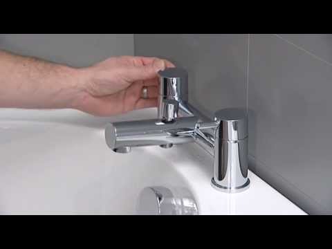 Bath shower mixer - Ceramic disc flow valve: maintenance and replacement