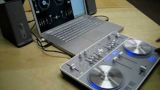 Video thumbnail for First look: Vestax Spin DJ Controller with Algoriddim djay Software by djaysoftware