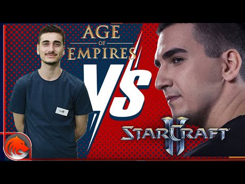 Beastyqt (Mongols) vs Hera (English) Another SC2 vs AOE2 Match!
