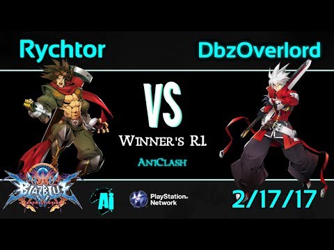 AniClash 60 - Rychtor (Bang) vs. DbzOverlord (Ragna) Winner's R1 - BBCF Blazblue CF