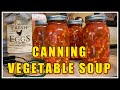 🌽 CANNING Vegetable Soup for BEGINNERS!