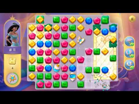 Disney Princess Majestic Quest Level 216 NO BOOSTERS - A S GAMING ✔