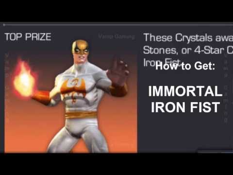 Marvel Contest of Champions - Crystal Opening: How to get Immortal Iron Fist