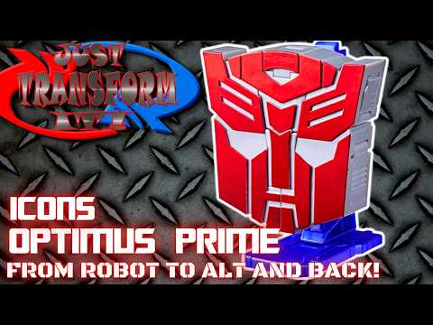 JUST TRANSFORM IT!: Transformers Icons Optimus Prime