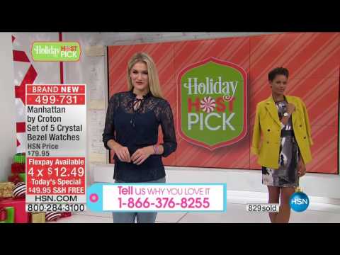 HSN | Adam Freeman's Holiday Host Picks 10.14.2016 - 12 AM