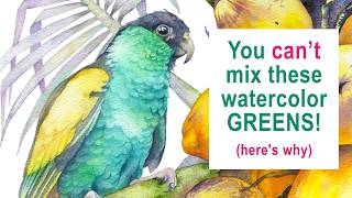Yellow + Blue Will Never Make These Greens!