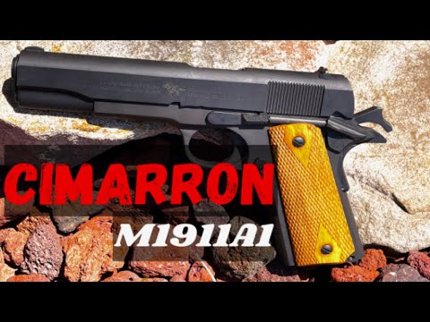 CIMARRON 1911 PISTOLS -- Nickle Plated vs. Blued vs. Parkerized
