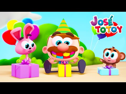 Parabéns do José Totoy!!! Música Infantil de Aniversário!!! Totoy Em português!!!