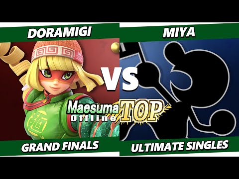 Maesuma TOP 13 GRAND FINALS - Miya (Game & Watch) Vs. Doramigi (Min Min) Smash Ultimate - SSBU