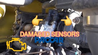 PACCAR MX13 ENGINE TURBO PRESSURE SENSOR EXHAUST MANIFOLD PRESSURE SENSOR FAILURE P0473 P1496 P1515
