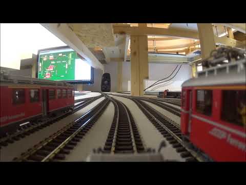 Cab Ride Modellbahn St. Moritz - Tirano