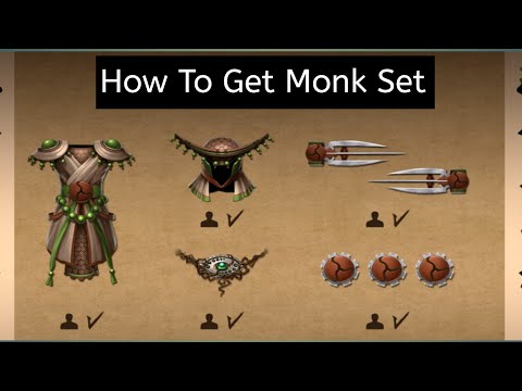 how to get Monk set on shadow Fight 2