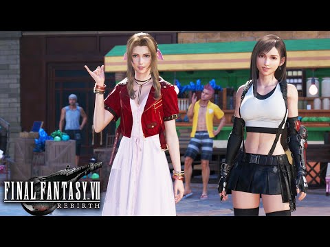 FINAL FANTASY 7 Rebirth – Tifa And Aerith Best Friends Moment UHD