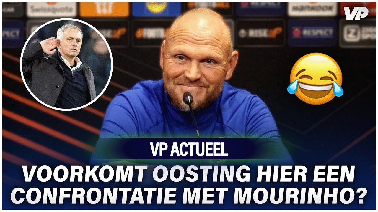 Thumbnail for article: Oosting gevraagd naar mogelijke confrontatie met Mourinho: 'Ik ben niet zo bang'