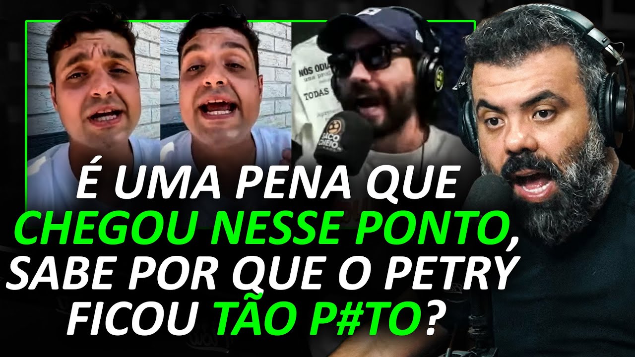 PETRY e MONARK DISCUTEM FEIO APÓS OFENSAS AO VIVO