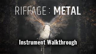 Video thumbnail for Riffage: Metal Instrument Walkthrough (Heavy Rock & Metal Guitar Phrases) by Impact Soundworks LLC