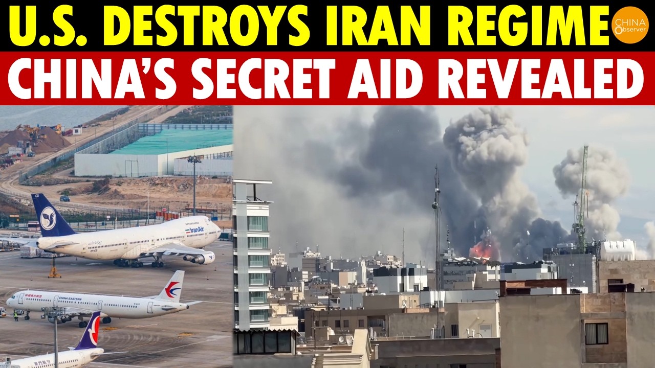 Iran’s Regime Crushed, China’s Secret Military Aid Exposed, U.S. Strikes and Destroys All