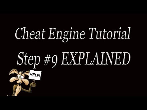 Cheat Engine Tutorial STEP 9 EXPLAINED