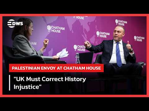FULL REMARKS: Palestinian Ambassador Husam Zomlot Addresses Gaza Crisis at Chatham House | AC1E