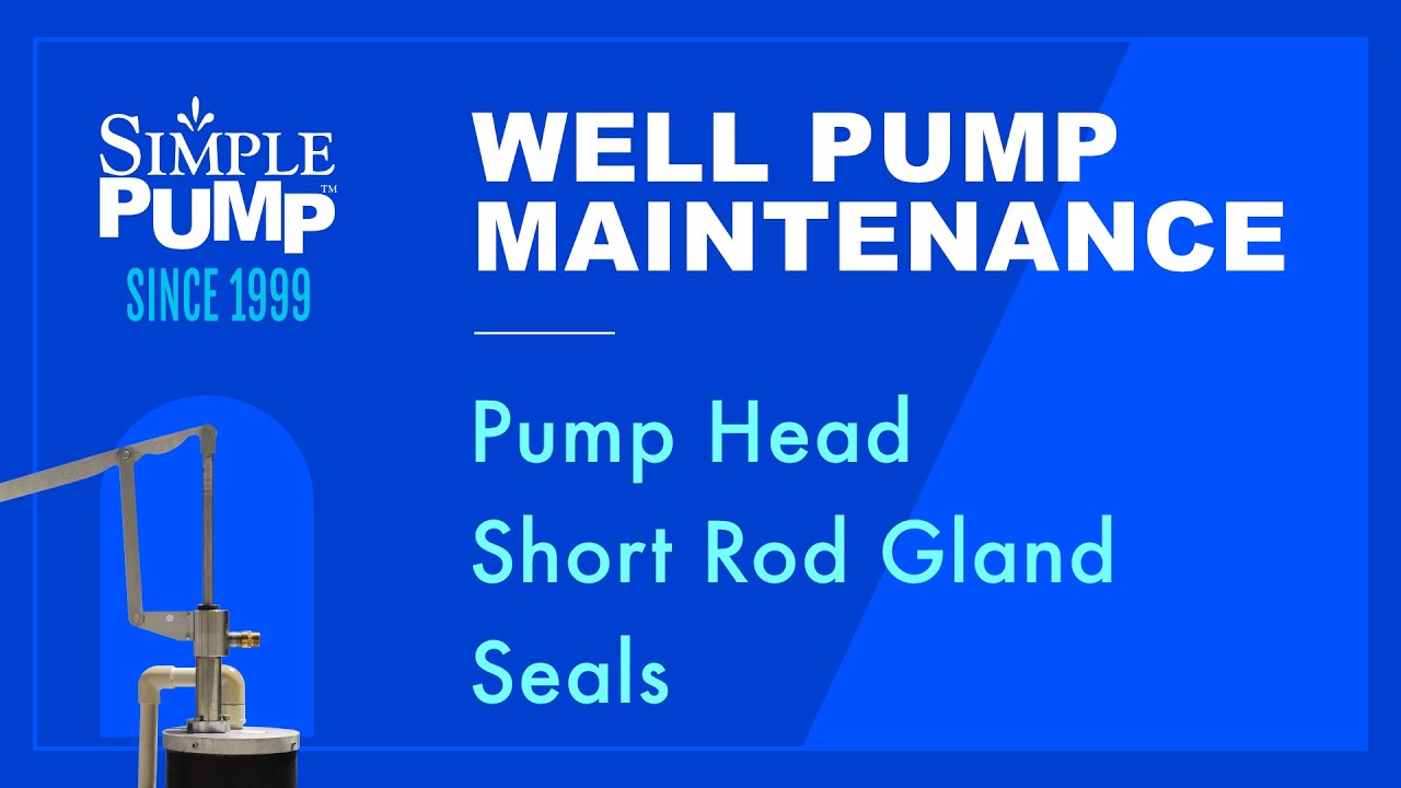 Simple Pump Maintenance - Short Rod Gland Seal