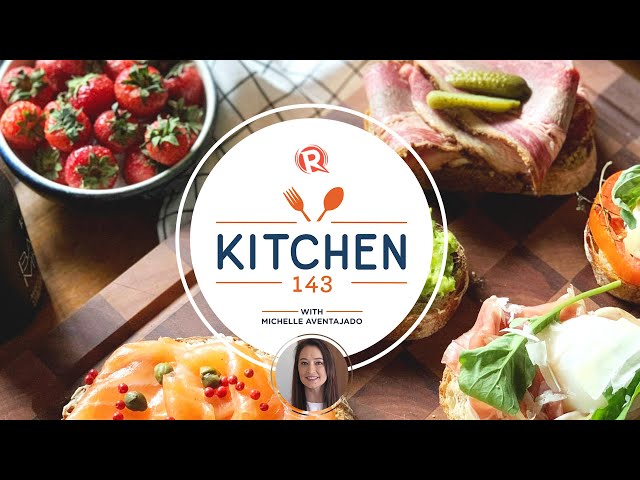 [Kitchen 143] Snacking on bread and sandwiches