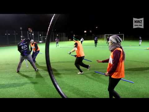 NWZ-Redakteur Patrick Buck testet Quidditch