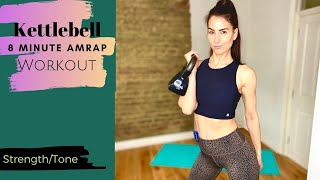 Kettlebell | 8 Minute AMRAP Workout