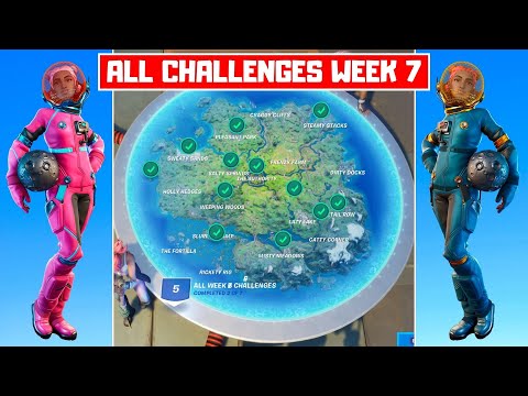 All Week 7 Challenges Guide! - Fortnite Chapter 2 Season 3