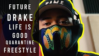 Devvon Terrell QUARANTINE FREESTYLE | Drake Future Life Is Good