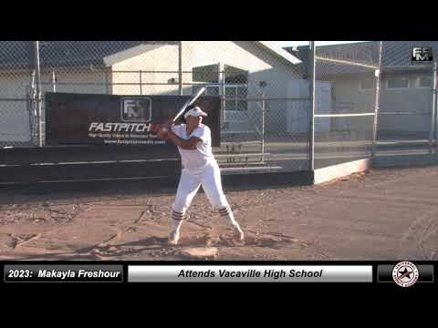Mega-Mac hitting. Makayla Freshour/ John T. Arambula