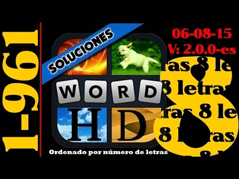 4 Fotos 1 Palabra | Todas las soluciones de 8 letras (1-961)