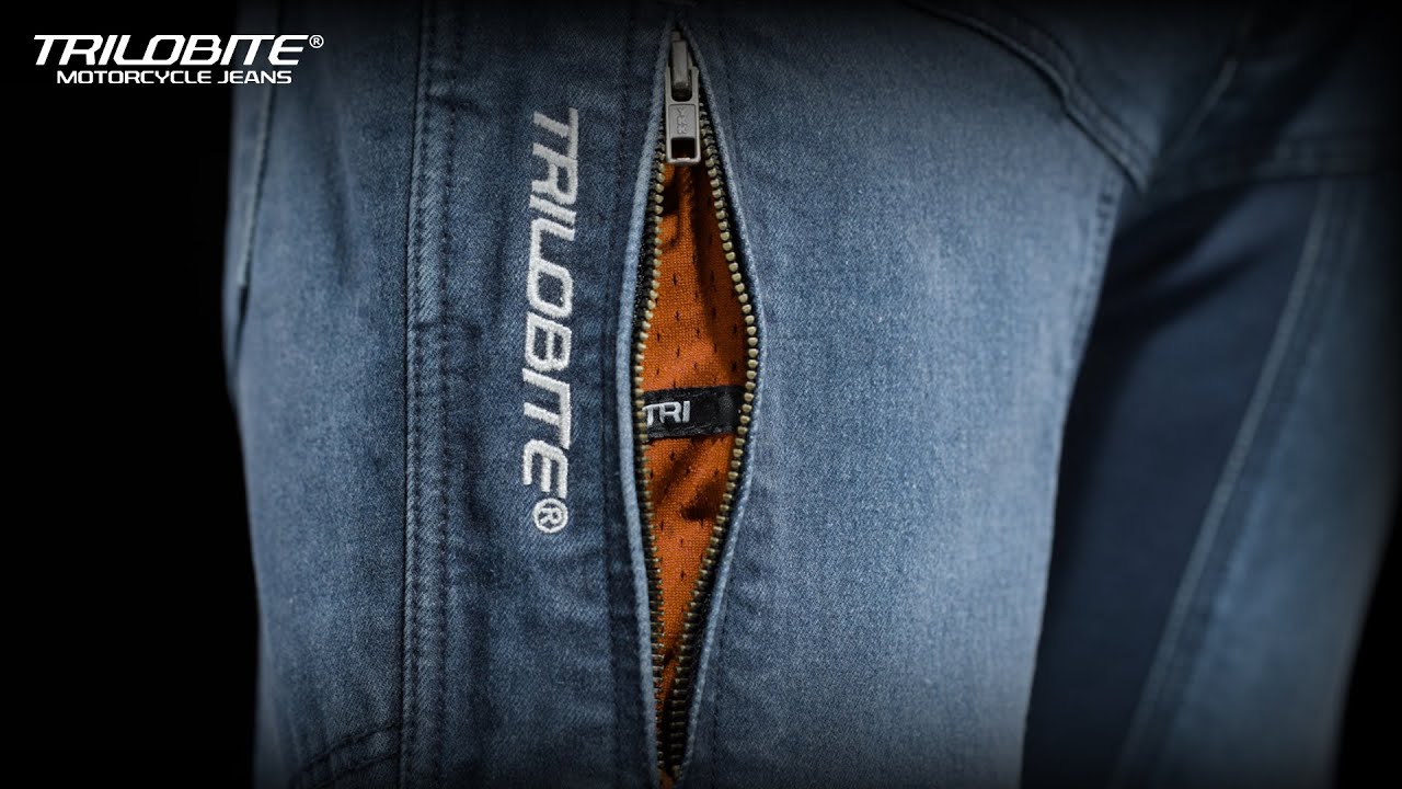 Trilobite Parado AAA Skinny Fit Jeans - Black Video