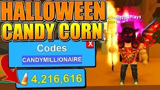 How To Get Free Candy Corn In Mining Simulator - roblox candy simulator youtube