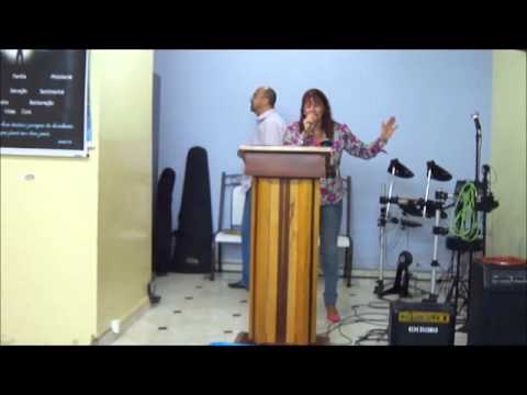 Quadrangular Vera Cruz.....B.H...MG....03 Agosto 2012  - Oração Pastora Maxizaine.