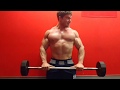Reverse barbell curls