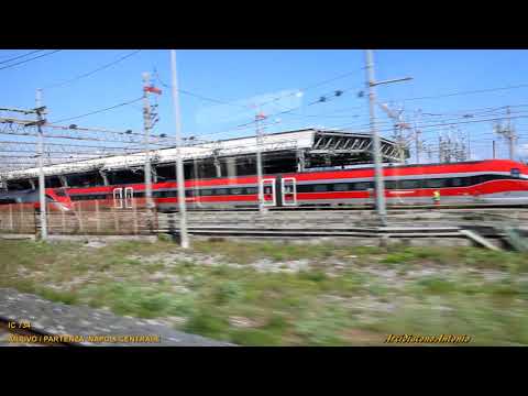 #Intercity #734 in #Arrivo #Partenza #Napoli #centrale