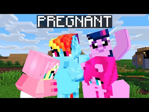 SHOCKING: Rainbow Dash is PREGNANT in Minecraft?!