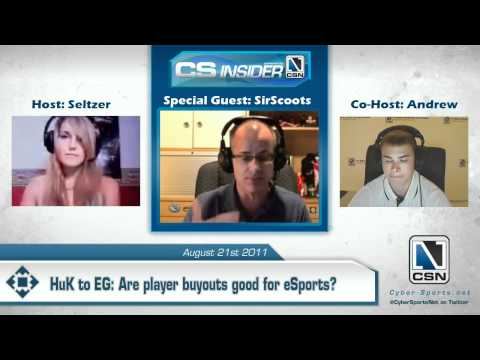 CSInsider Episode 1: HuK to EG is player trading good for eSports? Special Guest: Scott "SirScoots"