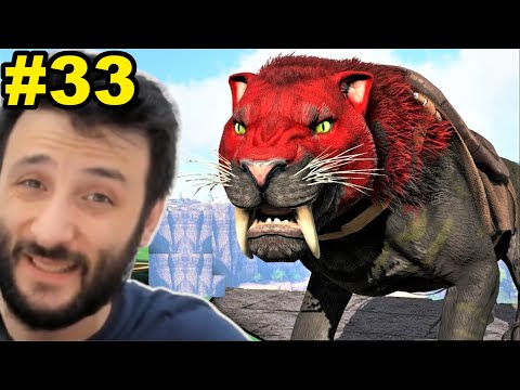 3 Tane SABERTOOTH (Dişi-Erkek-Çocuk) 😋 ARK 33.Bölüm (2.Sezon)